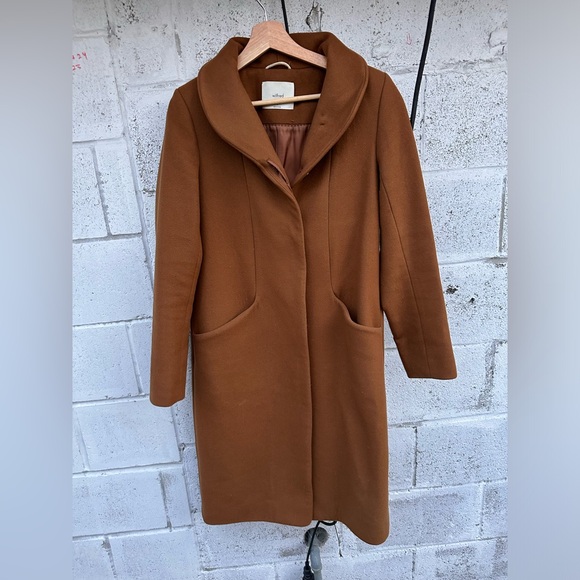 Wool and cashmere coat Wilfred - Picture 5 of 8